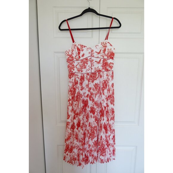 Club Monaco Sinthea Floral Midi Dress - Picture 3 of 13